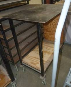 lot 37 image: Warehouse cart 36 wide x 24 deep x 38 high