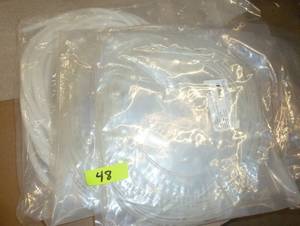 lot 48 image: 3 bags of new silicone hose