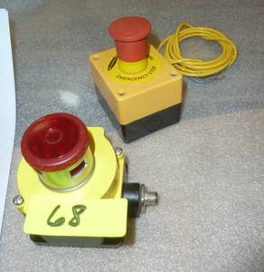 lot 68 image: 2 Emergency Stop buttons