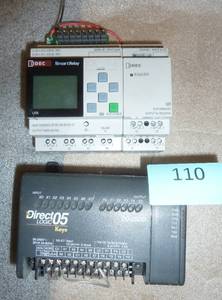 lot 110 image: IDEC Smart Relay and Direct Logic controllers