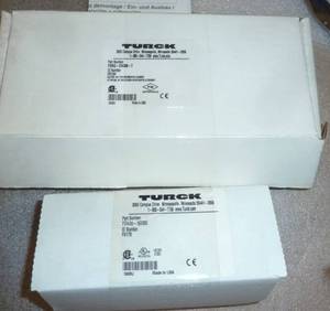 lot 120 image: 2 New in box Turck FDN20-16XSG and FDNQ-XSG08-1
