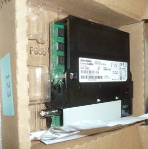 lot 123 image: New Allen Bradley ControlLogix Comm module 1756-CNBD