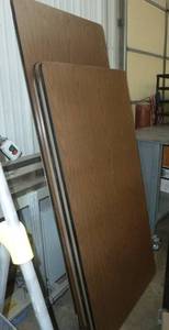 lot 156 image: 29x72 folding table (only the tall one in the picture)
