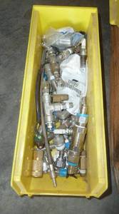 lot 158 image: Bin of fittings