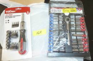 lot 164 image: Socket and ratchet sets