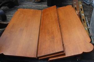 lot 363 image: Vintage Wooden Dining Table