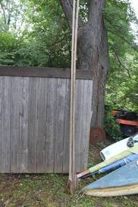 lot 383 image: Lot of (2) Vintage Push Poles 12