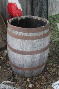 lot 410 image: Vintage Whiskey Barrel