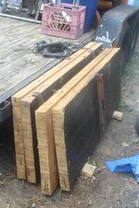 lot 415 image: Lot of (4) Bowling Alley Lane Slabs