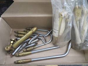 OXWELD COMBO TORCH   HEATINGCUTTING TIPS