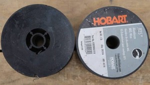2 ALUMINUM WELDING WIRE SPOOLS