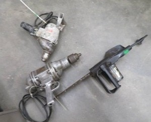 TWO BLACK & DECKER DRILLS 58 & REMINGTON 14 DESA SAW