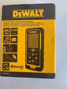 DEWALT 660 ft. Laser Distance Measurer with Color LCD, 4X Zoom Digital Camera and Bluetooth