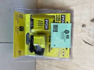 RYOBI ONE 18V 120-Watt 12V Automotive Power Inverter with Dual USB Ports