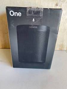 Sonos - One (Gen 2) Smart Speaker with Voice Control built-in - Black