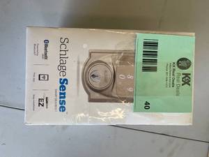 Schlage Camelot Satin Nickel Sense Smart Door Lock