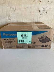 Panasonic WhisperValue DC Pick-A-Flow 50, 80 or 100 CFM Ceiling or Wall Low Profile Housing Depth Energy Star Bath Exhaust Fan
