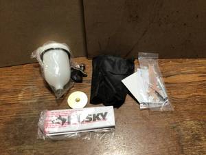 lot 54 image: Gravity Feed Composite HVLP Spray Gun by Husky Customer Returns See  Terms on Auction