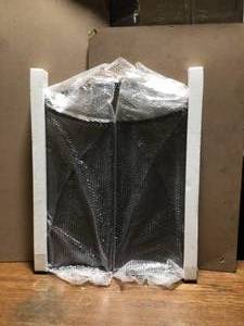 lot 38 image: Arched 3-Panel Fireplace Screen by Pleasant Hearth Customer Returns See Terms on Auction