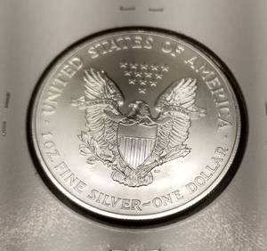 1999 COLOR ENHANCED AMERICAN SILVER EAGLE