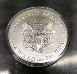 2020 AMERICAN SILVER EAGLE 1 TROY OZ .999 FINE SILVER IN AIRTITE