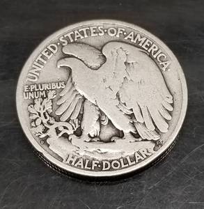 1921-D WALKING LIBERTY HALF DOLLAR