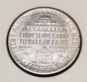 1946 US COMMEMORATIVE HALF DOLLAR BOOKER T WASHINGTON