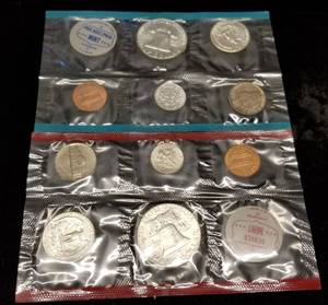 1963 US P & D SILVER MINT SET IN ORIGINAL PACKAGING