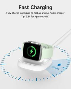 NEWDERY Charger Stand for Apple Watch, Portable Watch Charger for iWatch
