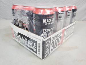 lot 63 image: New Case of 12 Cans Black Rifle Coffee Rich Mocha