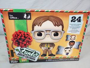 lot 84 image: New Funko Pops The Office 24 pc Advent Calendar