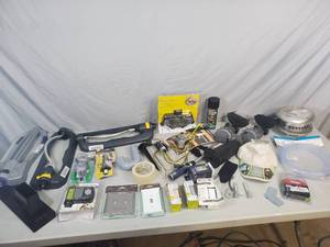 lot 98 image: Assorted Hardware, Lawn Sprinkler Timers, Electrical, and Lots More