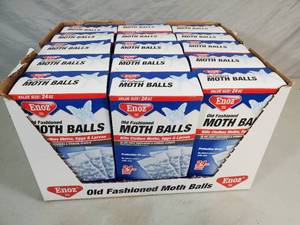 lot 139 image: New Case of 15 Boxes Moth Balls
