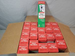 lot 159 image: New Case of 21 Fluidmaster Universal Toilet Fill Valve