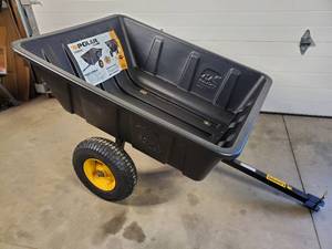lot 2 image: New Polar  Clam 900 lb Capacity Dump Trailer