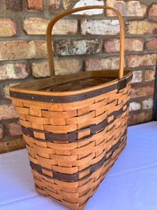 Longaberger J.W. Collections 1987 Edition Bread and Milk Basket