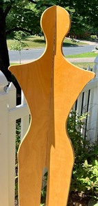 Unique Wooden Figurine Cut Out