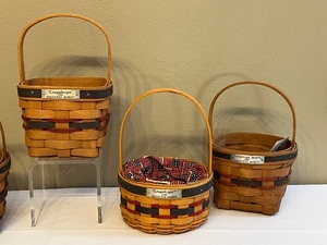 Collection of Five Longaberger Inaugural Baskets