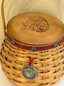 Longaberger 2004 Pasadena Tournament of Roses Basket with Lid