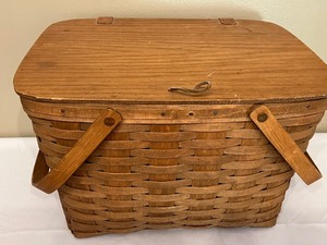Longaberger Large Picnic Basket