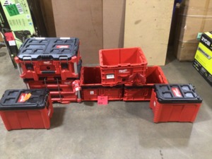 Milwaukee Storage Boxes - Various PCs- Review all pictures