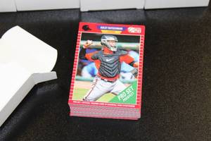 lot 111 image: 2021 Pro Set Baseball Rookie & Prospect 50 Card Box Set Lot  5 Complete Sets