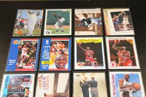 lot 113 image: Michael Jordan Basketball Card Lot #2  16 Different Cards