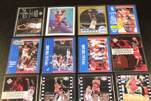 lot 114 image: Michael Jordan Basketball Card Lot #3  16 Different Cards