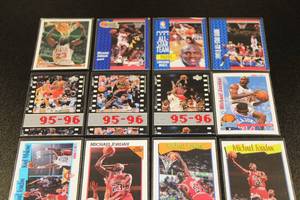 lot 118 image: Michael Jordan Basketball Card Lot #7  16 Different Cards