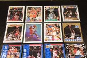lot 119 image: Michael Jordan Basketball Card Lot #8  16 Different Cards