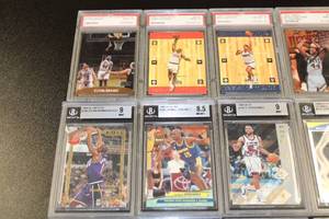 lot 120 image: Mixed Sports Bulk Graded Card Lot  17 Graded Cards