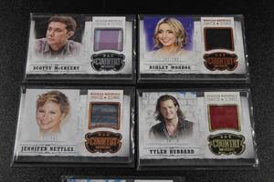 lot 123 image: 2014 Panini Country Music Relic Lot  5 Cards