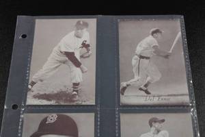 lot 140 image: 1947-1966 Exhibit Baseball Card Lot #2  Trucks Ennis Yermon Stephens