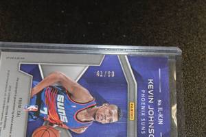 lot 147 image: 2018-19 Spectra Illustrious Legends Kevin Johnson Autograph 4160  Only 60 Exist